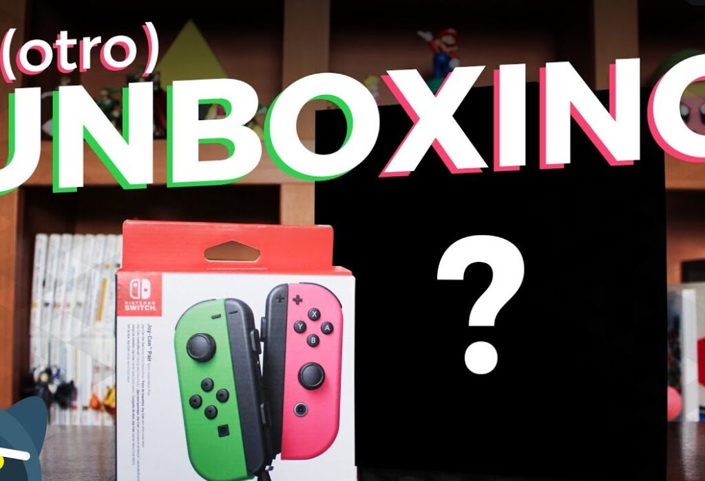 ¡Unboxing! Joy-Con Verde Neón/Rosa Neón y uno sorpresa
