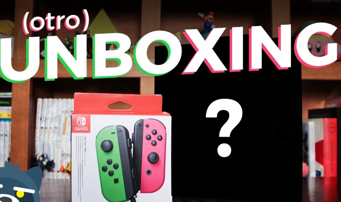 ¡Unboxing! Joy-Con Verde Neón/Rosa Neón y uno sorpresa
