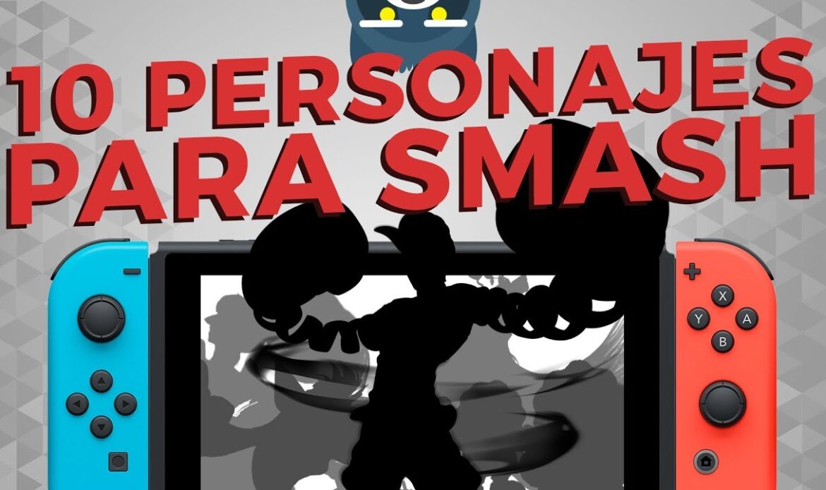 10 nuevos personajes para Smash Bros. en Nintendo Switch