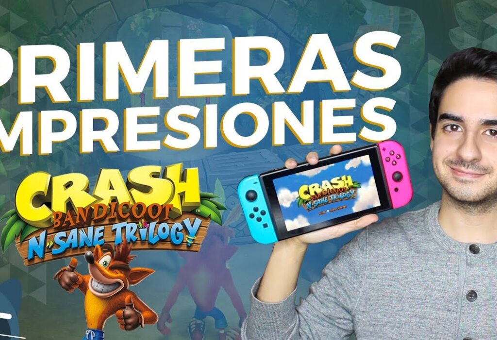 Crash Bandicoot N Sane Trilogy para Nintendo Switch: Impresiones Rápidas