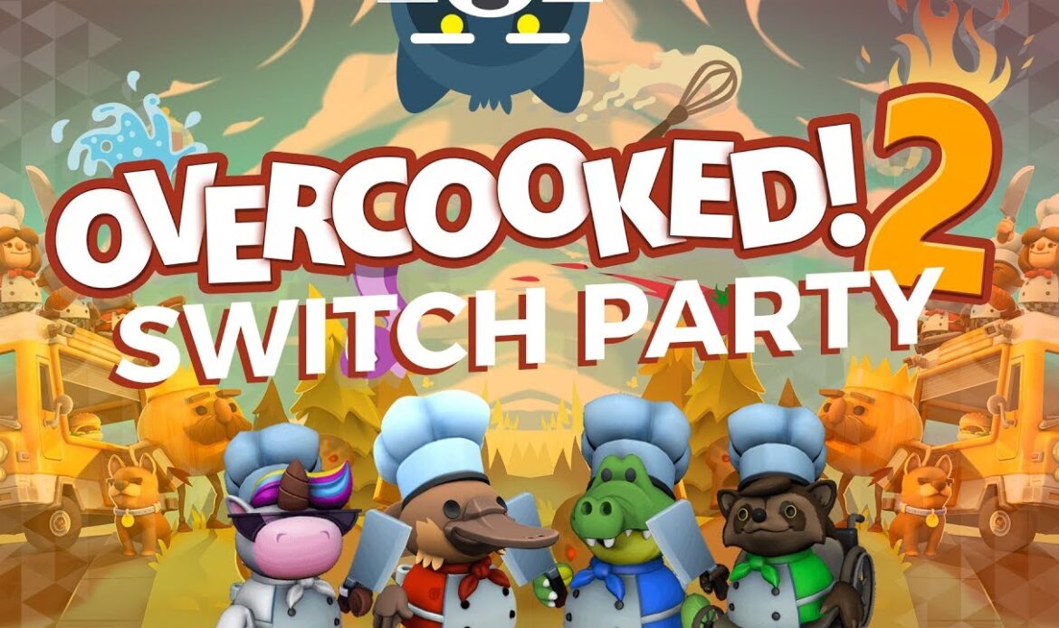 Jugando Overcooked 2 en multijugador local: Switch Party