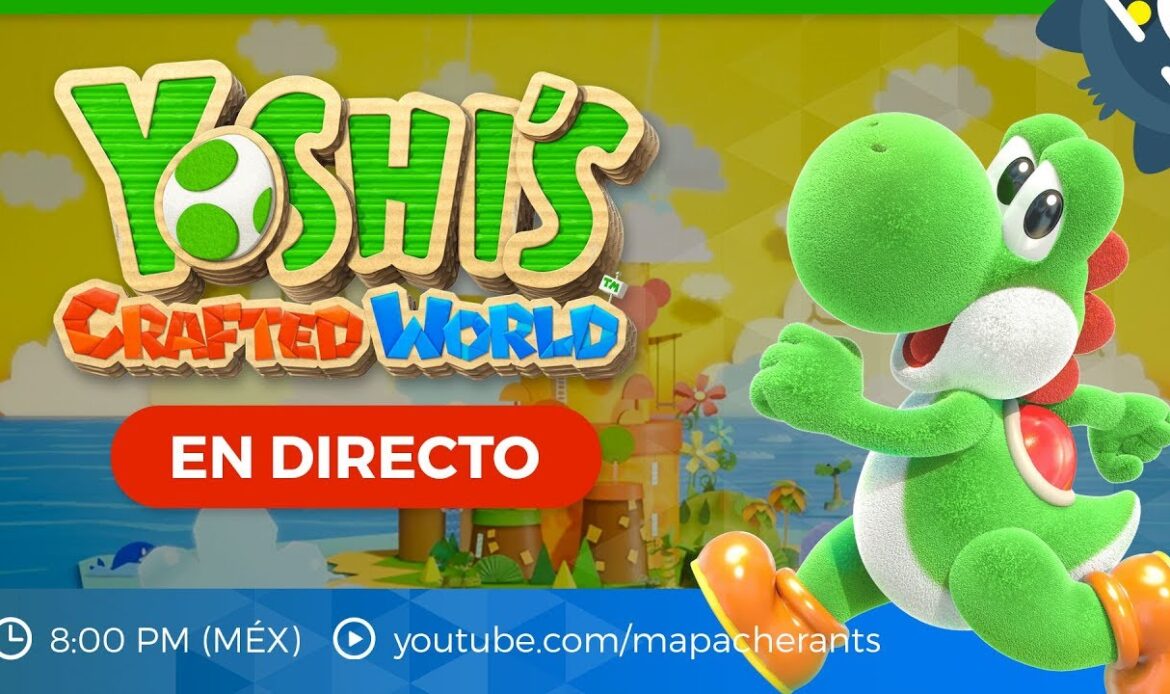 Yoshi’s Crafted World gameplay en español