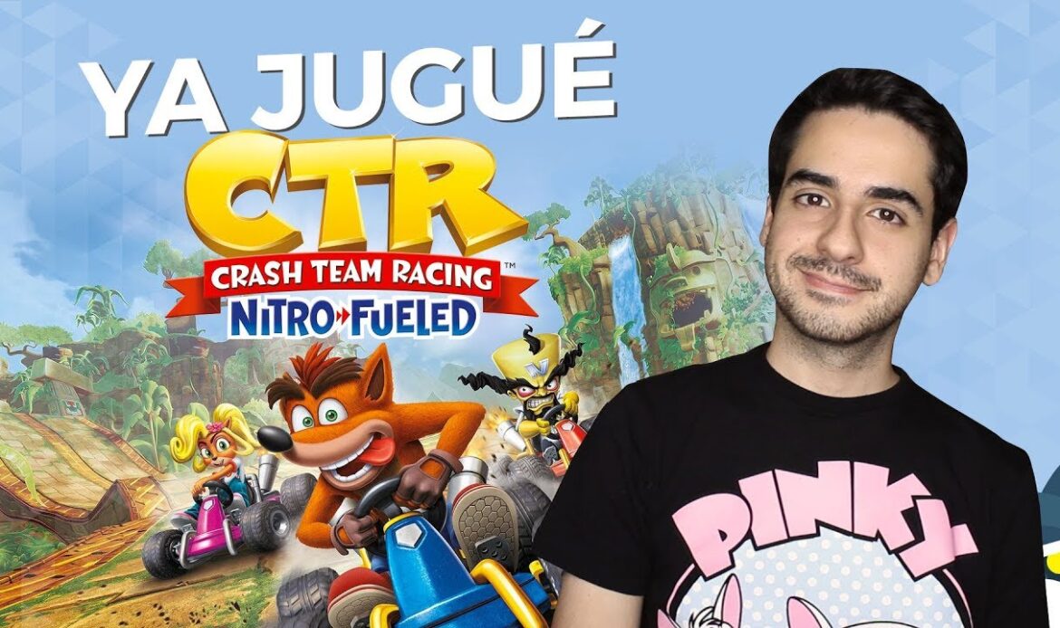 ¡Jugué CTR Crash Team Racing Nitro Fueled! (Opinión y gameplay)