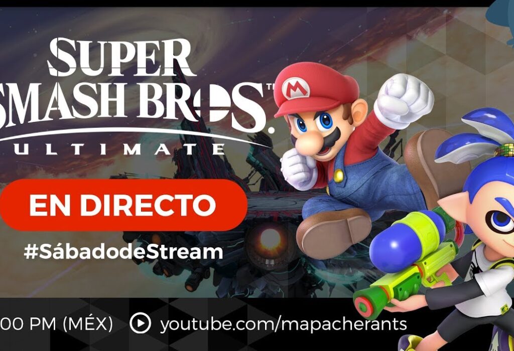 #SábadodeStream Retas de Super Smash Bros. Ultimate CON SUBS
