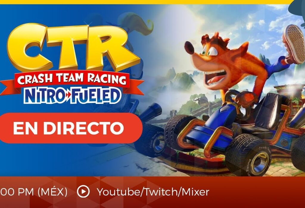 ¡Vamos a jugar Crash Team Racing Nitro-Fueled en Nintendo Switch!