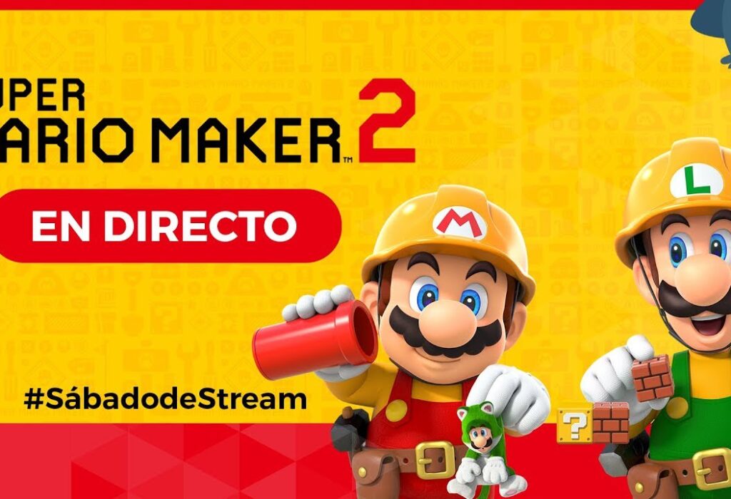 ¡Jugando sus niveles de Super Mario Maker 2 en Nintendo Switch!