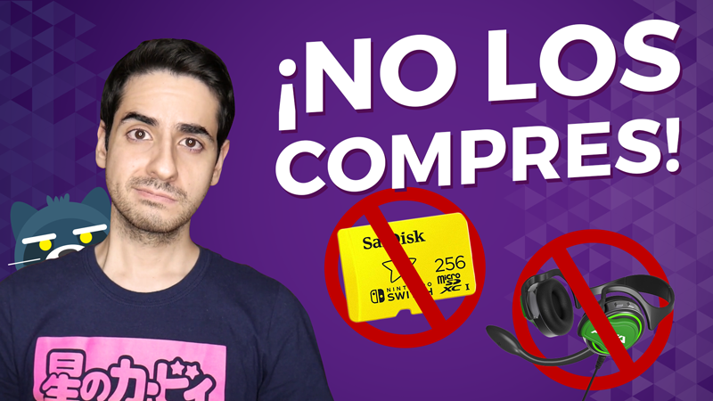 Accesorios para Nintendo Switch que NO debes comprar