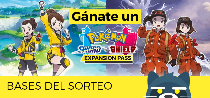 SORTEO Pase de expansión Pokémon Sword o Pokémon Shield