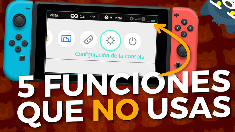 5 funciones útiles de Nintendo Switch que NO usas