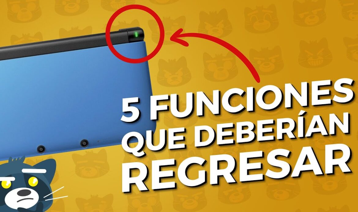 TOP 5 Funciones de consolas de Nintendo que DEBERÍAN regresar | Mapache Rants