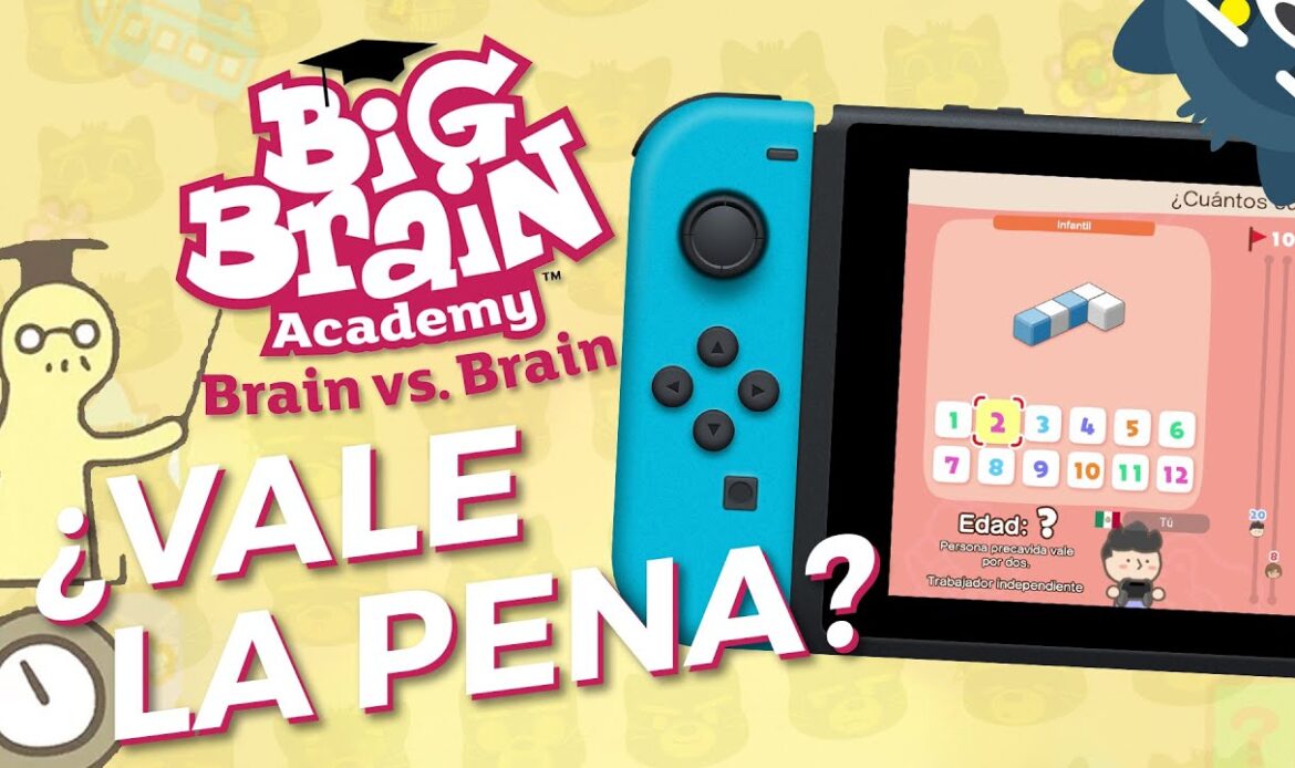 ¿Vale la pena Big Brain Academy Brain vs. Brain? | Mapache Rants
