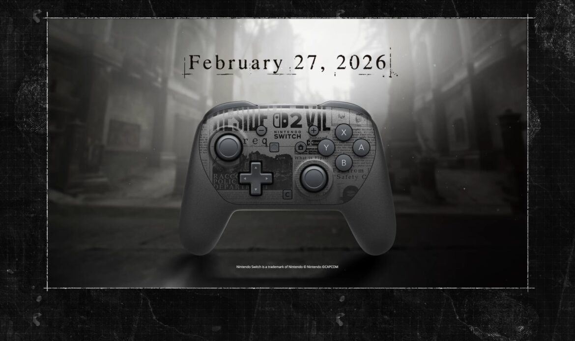 amiibo y Pro Controller de Resident Evil Requiem