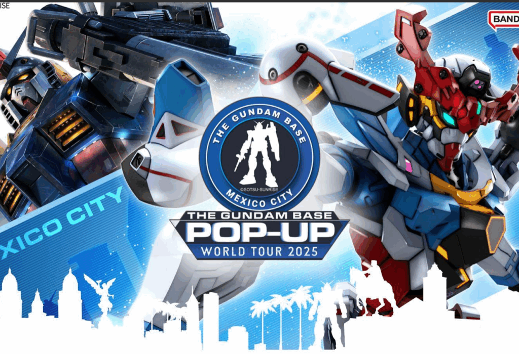 THE GUNDAM BASE POP-UP llega a CDMX