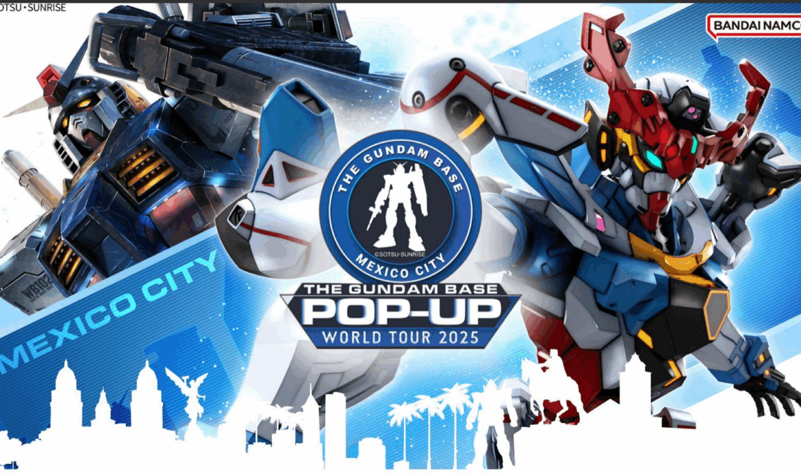 THE GUNDAM BASE POP-UP llega a CDMX