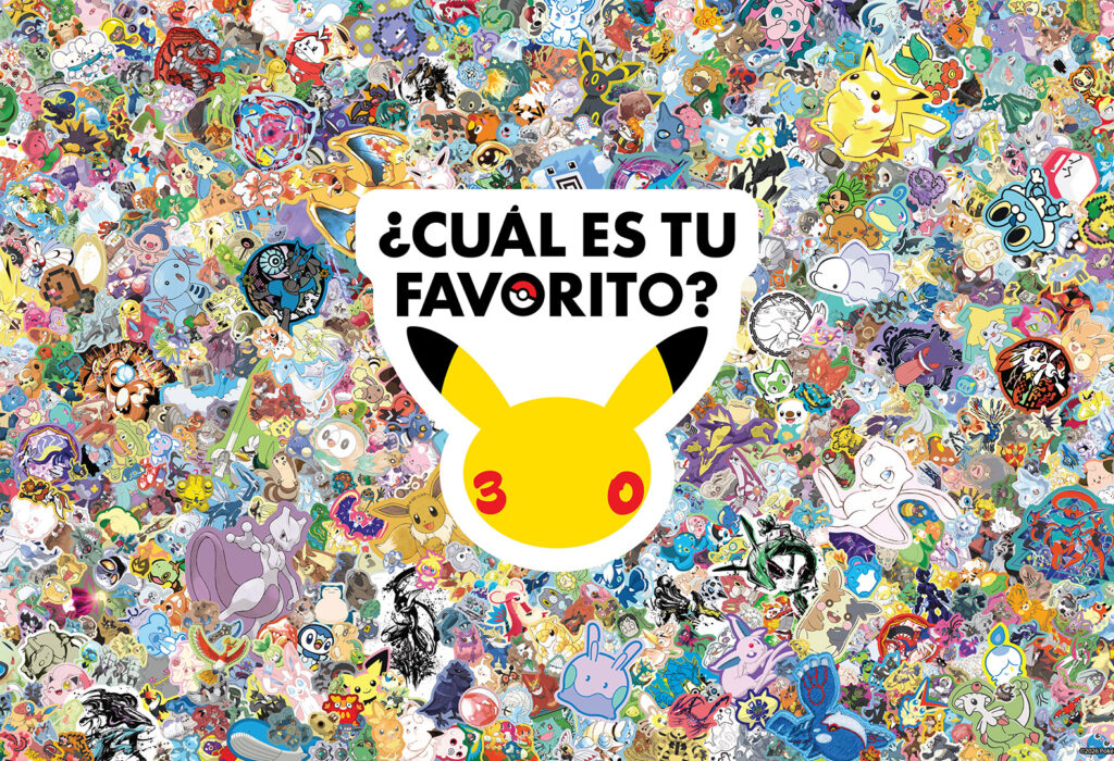 Pokémon revela su campaña “¿Cuál es tu favorito?”