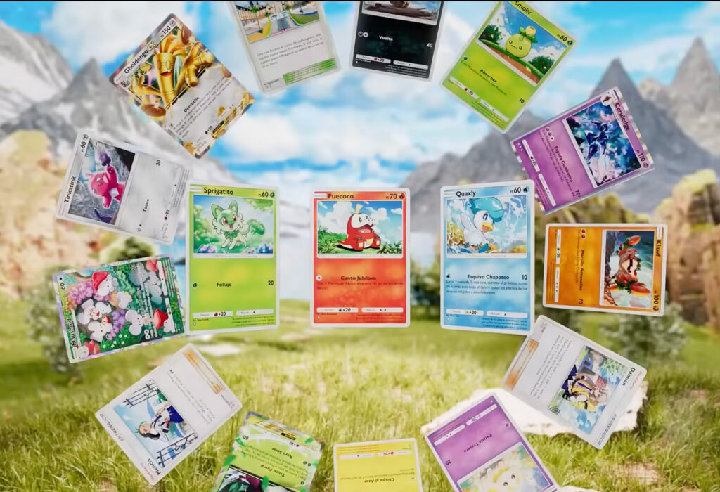 Nueva expansión de JCC Pokémon Pocket: Encantos de Paldea