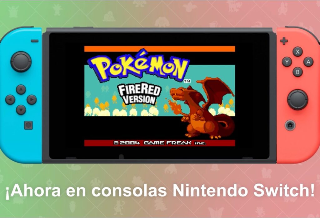 Pokémon Rojo Fuego y Verde Hoja llegan a Nintendo Switch