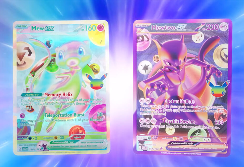 Pokémon revela los productos de Celebración 30º Aniversario