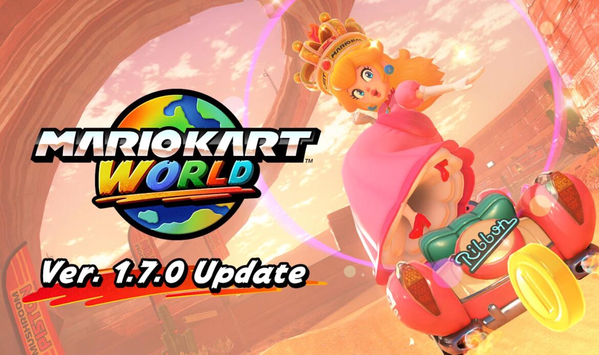 Actualización 1.7.0 de Mario Kart World