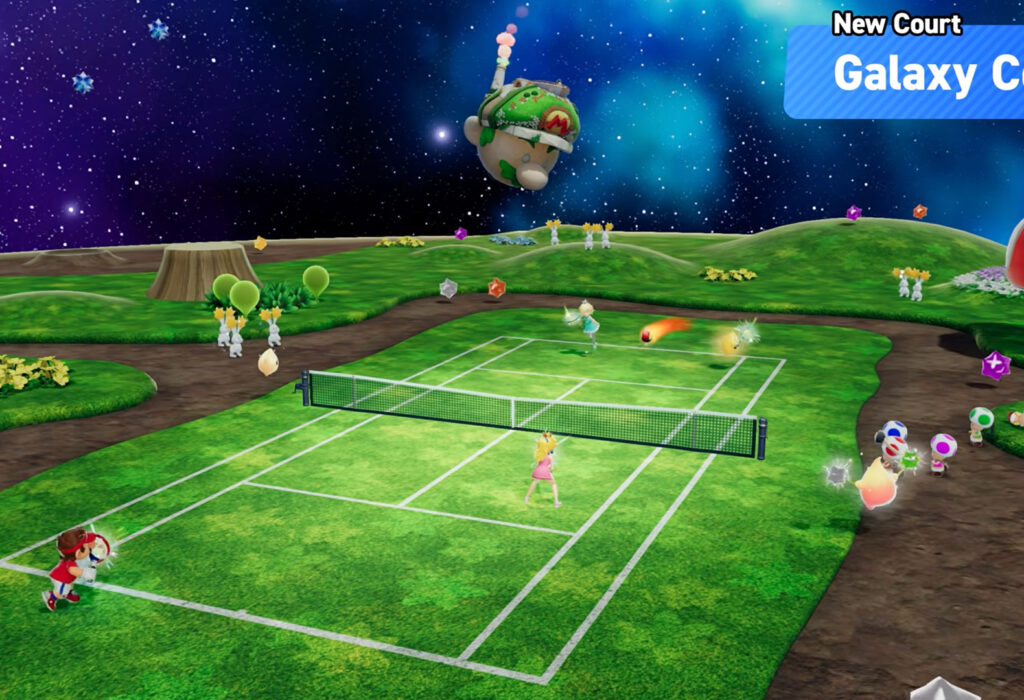 Mario Tennis Fever recibe nueva cancha y soporte para GameShare