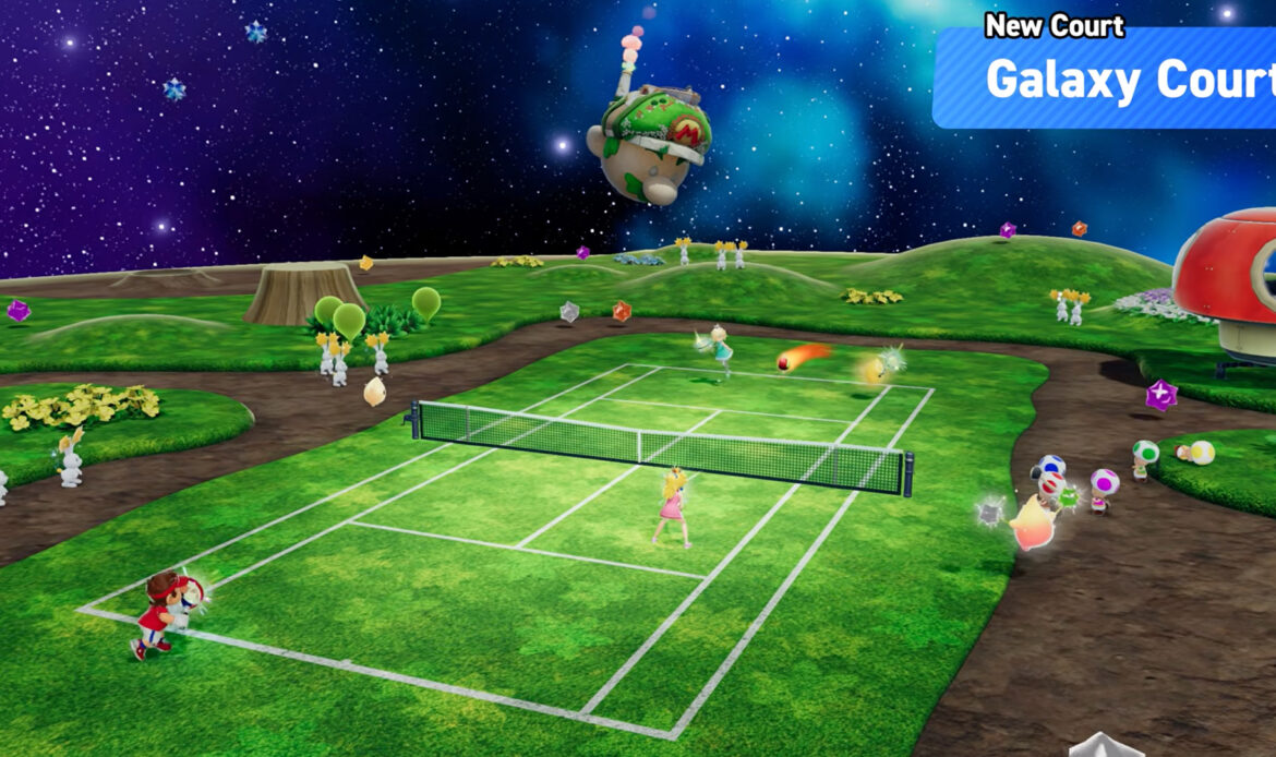 Mario Tennis Fever recibe nueva cancha y soporte para GameShare